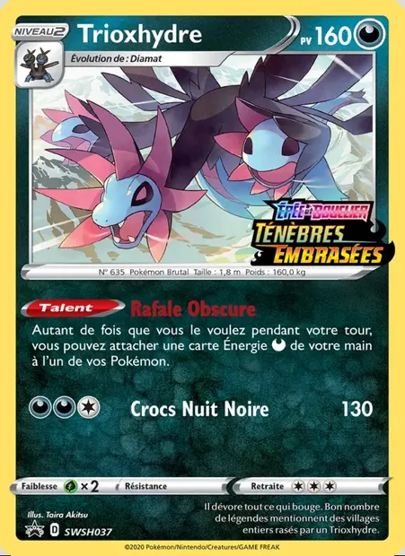 Trioxhydre, carte Pokémon SWSH 037 — extension Promo SWSH