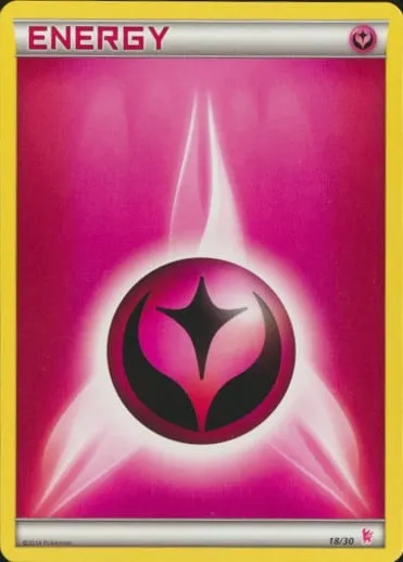 Fairy Energy, Pokémon card TK6S 018 — XY Trainer Kit: Sylveon set