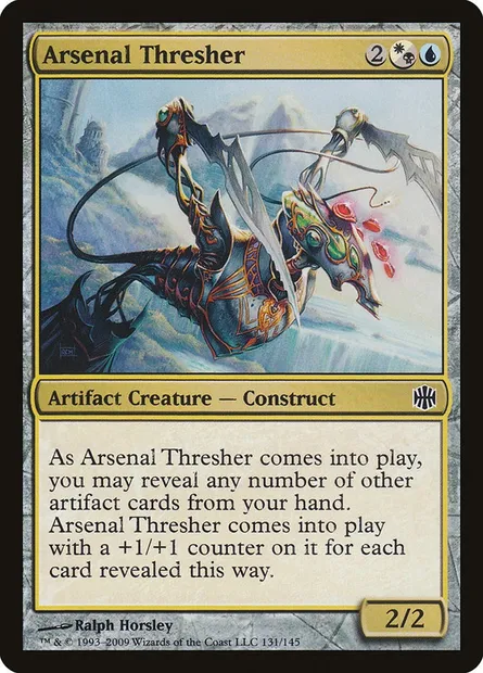 Arsenal Thresher, Magic card ARB 131 — Alara Reborn set