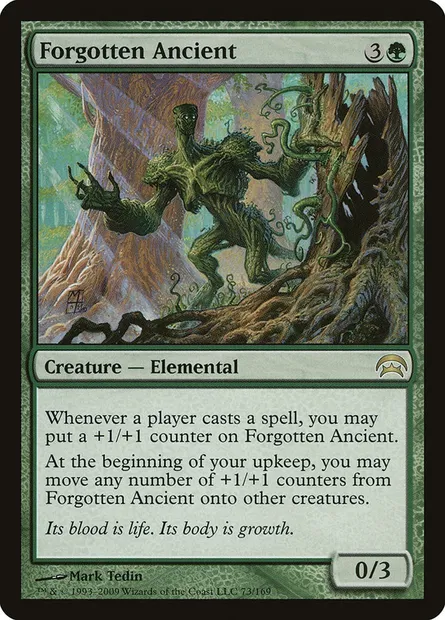 Forgotten Ancient, Magic card HOP 73 — Planechase set