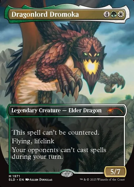 Dragonlord Dromoka // Dragonlord Dromoka, Magic card SLD 1971 — Secret Lair Drop set