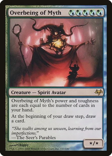 Overbeing of Myth, Magic card EVE 157 — Eventide set