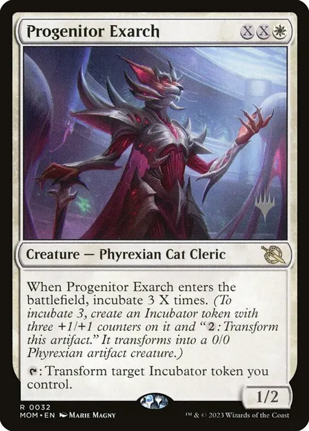 Progenitor Exarch, Magic card PMOM 32p — March of the Machine Promos set
