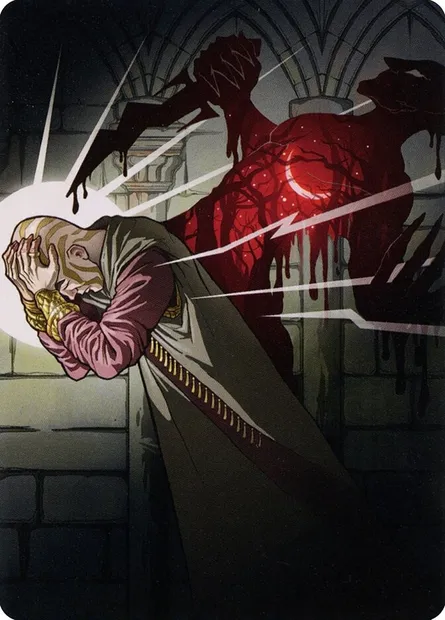 Agonizing Remorse // Agonizing Remorse, carte Magic ASTX 70 — extension Strixhaven Art Series