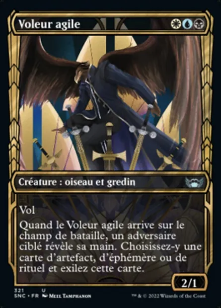 Voleur agile, carte Magic SNC 321 — extension Les rues de la Nouvelle-Capenna