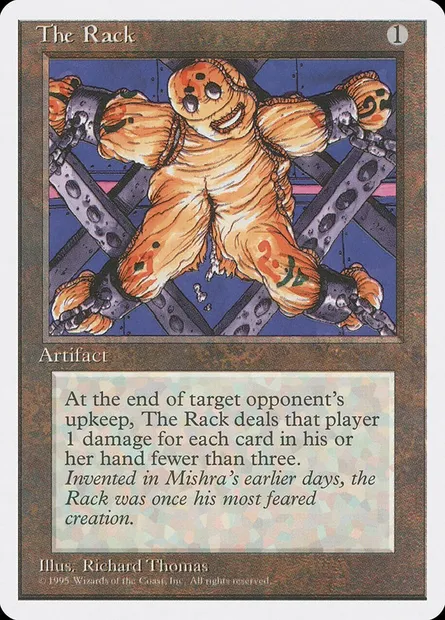 The Rack, Magic card 4ED 352 — Fourth Edition set