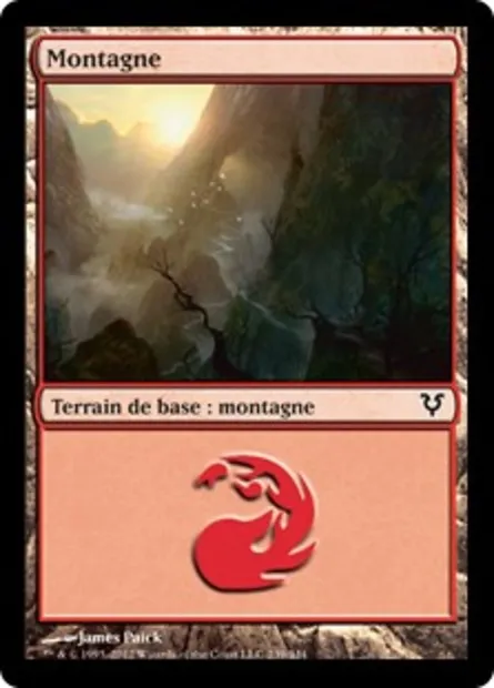 Montagne, carte Magic AVR 239 — extension Avacyn ressuscitée