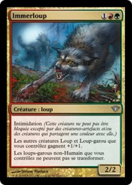 Immerloup, carte Magic DKA 141 — extension Obscure Ascension