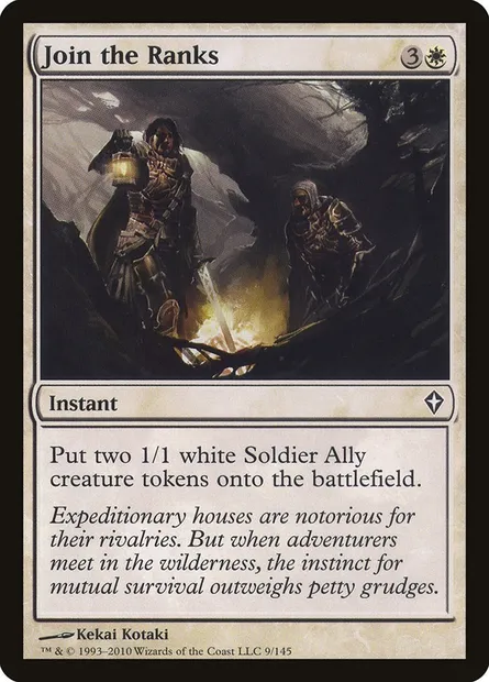 Join the Ranks, Magic card WWK 9 — Worldwake set