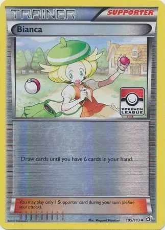 Bianca, Pokémon card LGP 109 — League Promos set