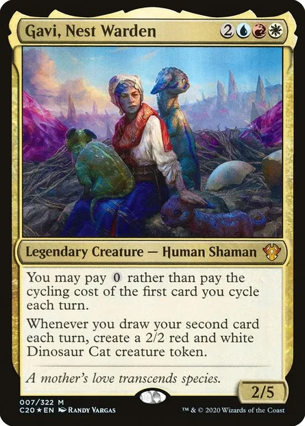 Gavi, Nest Warden, Magic card C20 7 — Commander 2020 set