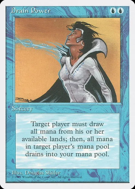 Drain Power, Magic card 4ED 67 — Fourth Edition set