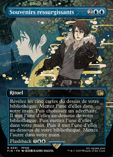 Souvenirs ressurgissants, carte Magic FIN 331 — extension Final Fantasy