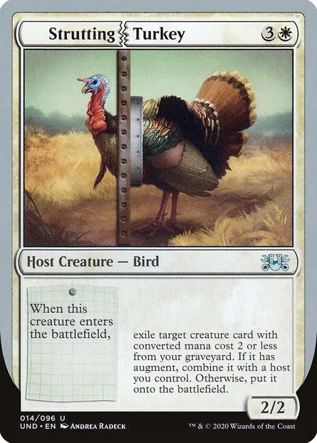 Strutting Turkey, carte Magic UND 14 — extension Unsanctioned