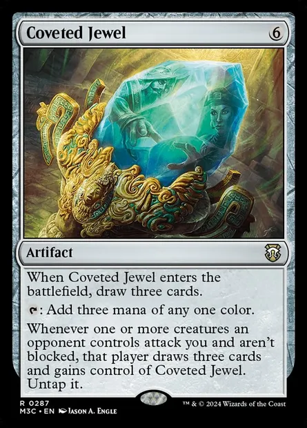 Coveted Jewel, Magic card M3C 287 — Modern Horizons 3 Commander set