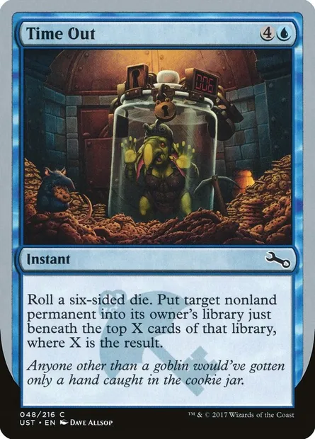 Time Out, Magic card UST 48 — Unstable set