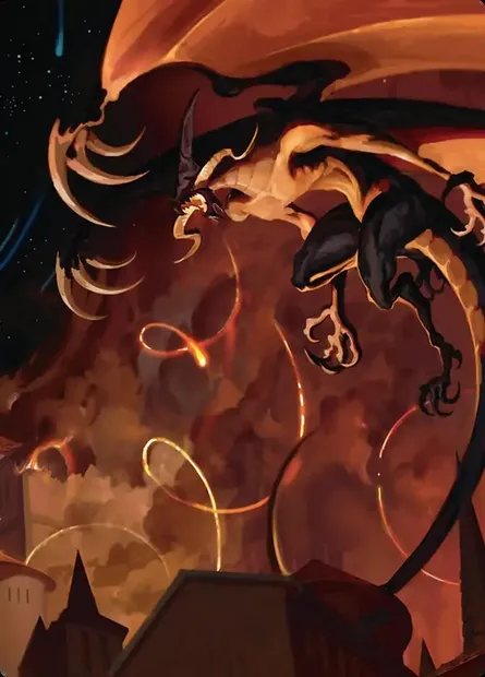 Mega Flare // Mega Flare, carte Magic AFIC 15 — extension Final Fantasy Scene Box