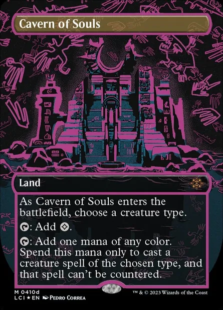 Caverne des âmes, carte Magic LCI 410d — extension The Lost Caverns of Ixalan