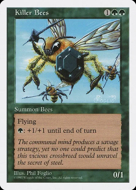 Killer Bees, Magic card 5ED 307 — Fifth Edition set
