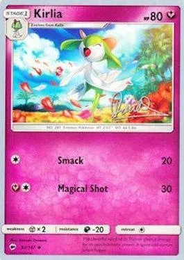 Kirlia, carte Pokémon WCD17 092 — extension World Championship Decks 2017