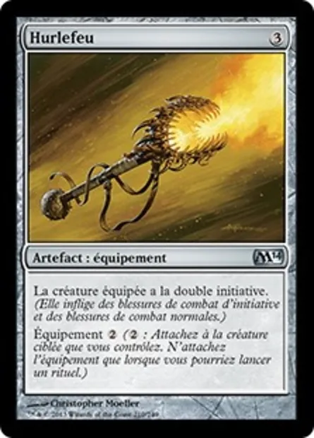 Hurlefeu, carte Magic M14 210 — extension Magic 2014