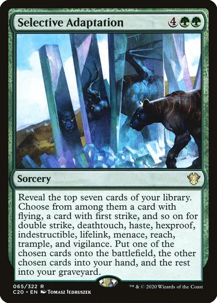 Selective Adaptation, Magic card C20 65 — Commander 2020 set