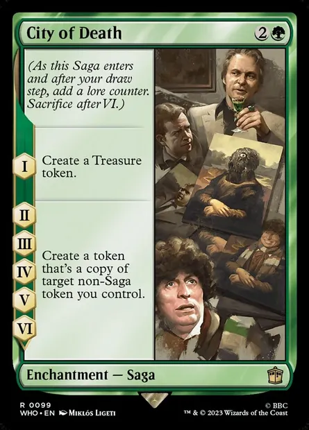 City of Death, Magic card WHO 99 — Doctor Who set