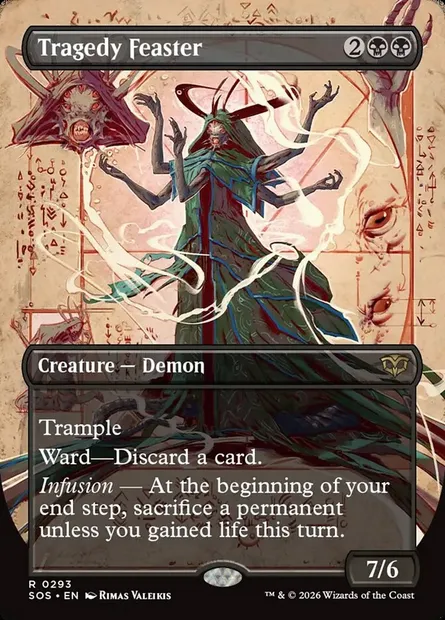 Tragedy Feaster, Magic card SOS 293 — Secrets of Strixhaven set