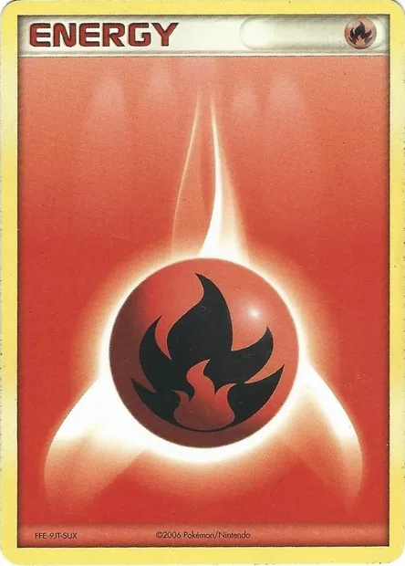 Énergie Feu, carte Pokémon LGP 2006-13 — extension League Promos