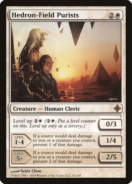 Hedron-Field Purists, Magic card ROE 25 — Rise of the Eldrazi set