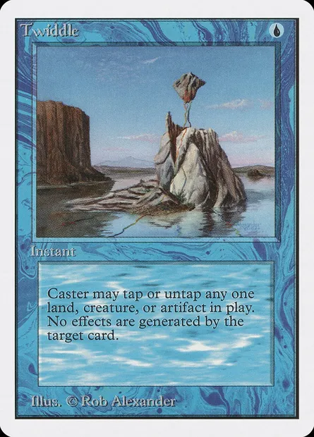 Bascule, carte Magic 2ED 86 — extension Unlimited Edition