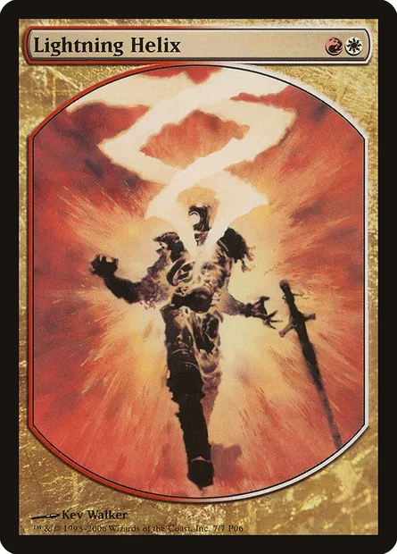 Hélice d'éclairs, carte Magic P06 7 — extension Magic Player Rewards 2006