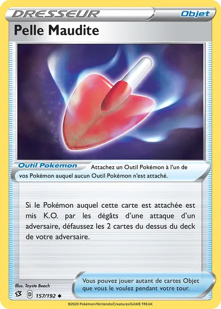 Pelle Maudite, carte Pokémon RCL 157 — extension Clash des Rebelles
