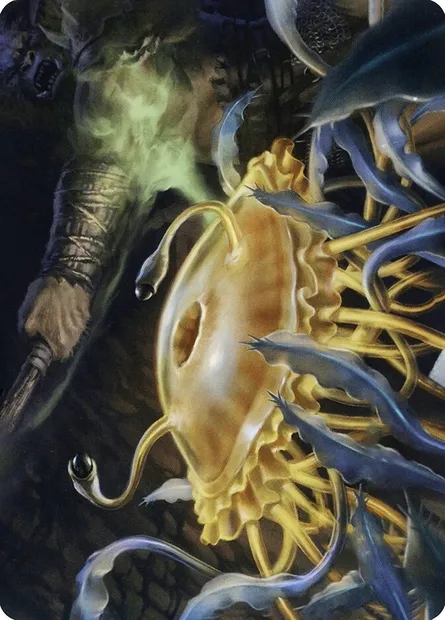 Flumph // Flumph, Magic card AAFR 12 — Adventures in the Forgotten Realms Art Series set