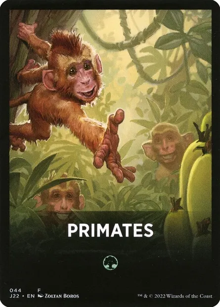 Primates, Magic card FJ22 44 — Jumpstart 2022 Front Cards set