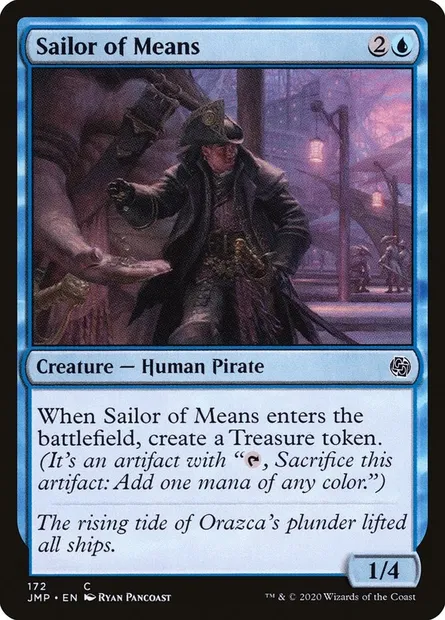 Sailor of Means, Magic card JMP 172 — Jumpstart set