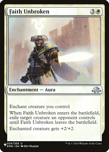 Foi intacte, carte Magic PLST EMN-24 — extension The List