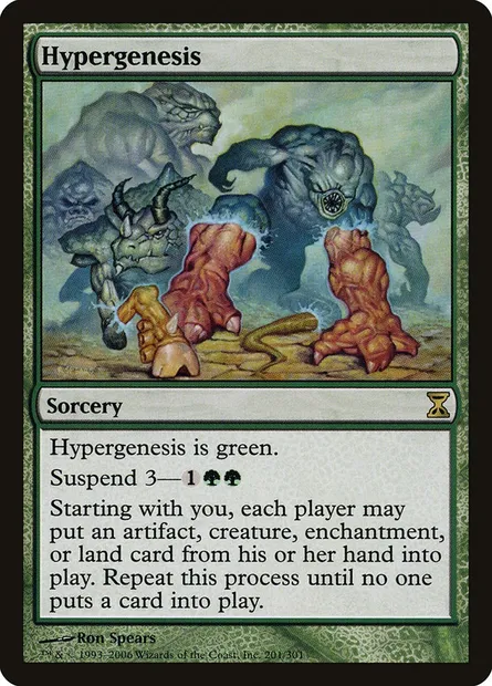 Hypergenesis, Magic card TSP 201 — Time Spiral set