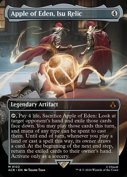 Apple of Eden, Isu Relic, Magic card ACR 122 — Assassin's Creed set