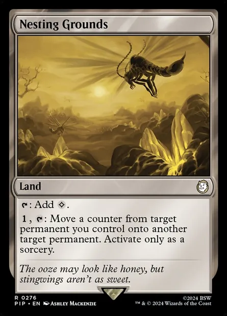 Nesting Grounds, Magic card PIP 276 — Fallout set