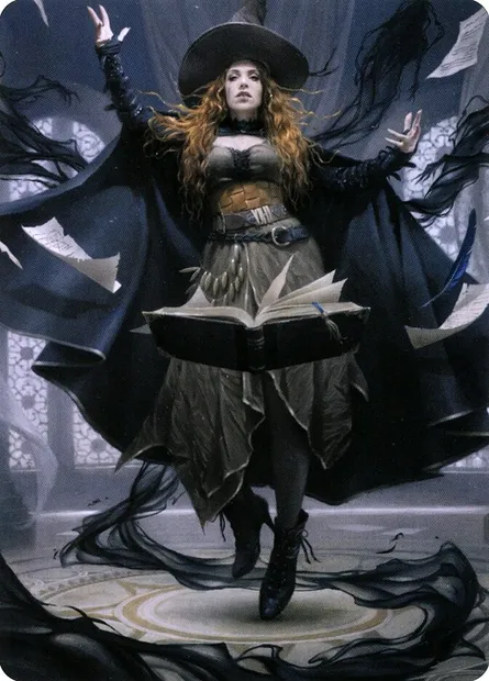 Tasha, the Witch Queen // Tasha, the Witch Queen, carte Magic ACLB 41 — extension Battle for Baldur's Gate Art Series