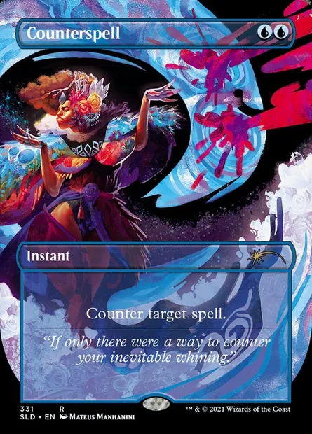 Counterspell, Magic card SLD 331 — Secret Lair Drop set