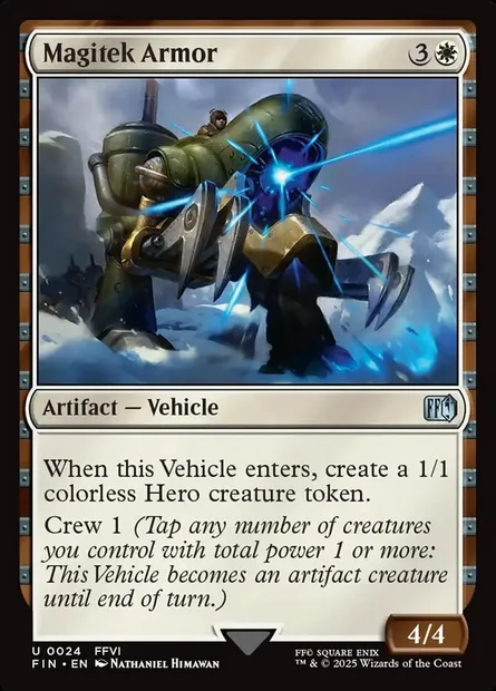 Magitek Armor, Magic card FIN 24 — Final Fantasy set