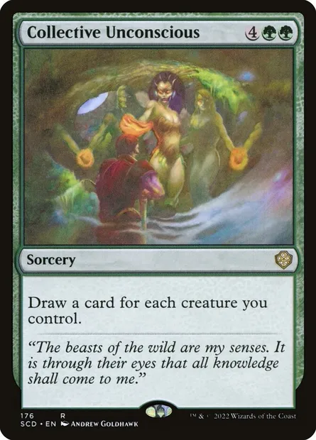 Inconscient collectif, carte Magic SCD 176 — extension Starter Commander Decks