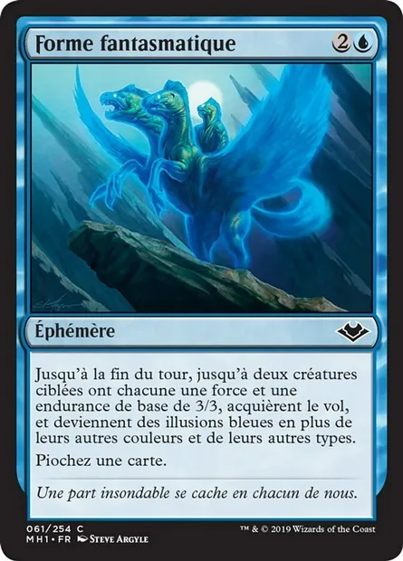 Forme fantasmatique, carte Magic MH1 61 — extension Horizons du Modern