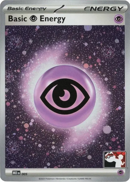 Basic Psychic Energy, Pokémon card PPS 005h — Play! Pokémon Prize Pack Series set
