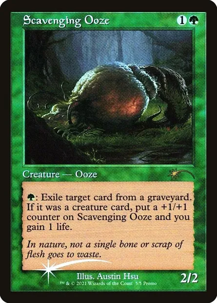 Scavenging Ooze, Magic card PLG21 5 — Love Your LGS 2021 set