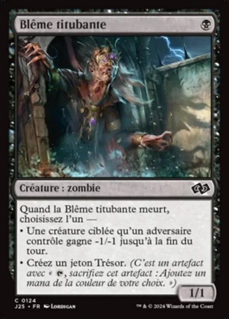 Blême titubante, carte Magic J25 124 — extension Foundations Jumpstart