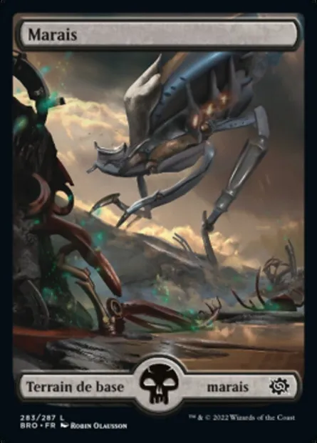Marais, carte Magic BRO 283 — extension La Guerre Fratricide