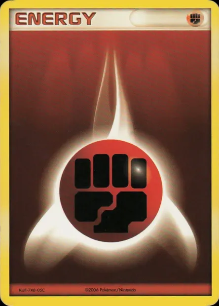 Énergie Combat, carte Pokémon LGP 2006 — extension League Promos